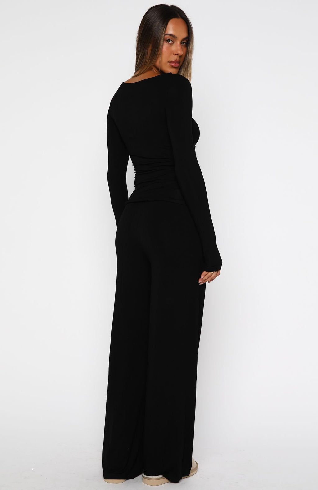 Trending Softly Slumbering Pyjama Set Black