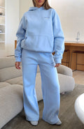 Trending Vol. 1 Wide Leg Sweatpants Blue