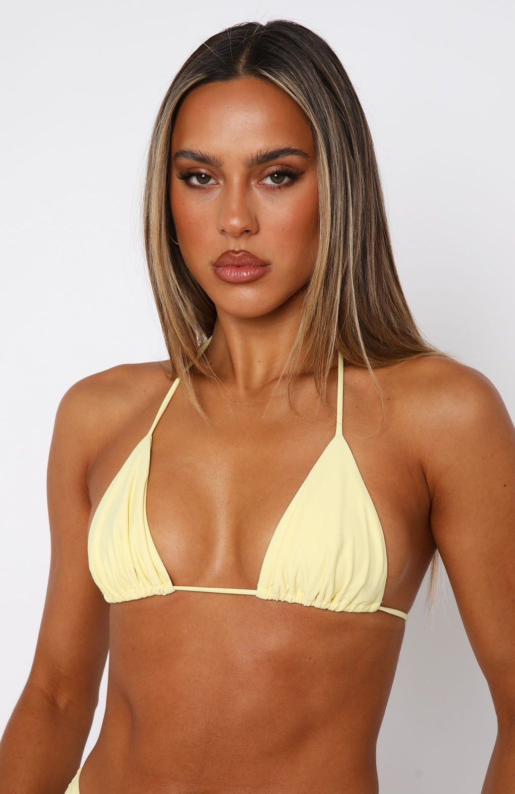 Trending Golden Hour Bikini Top Lemon