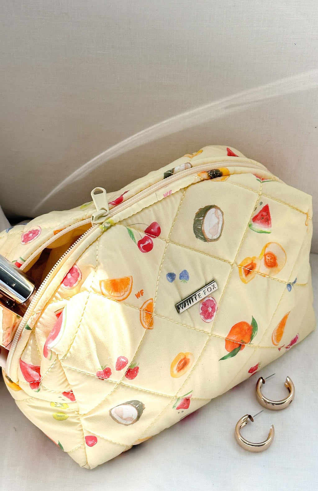Trending Getting Ready Cosmetic Bag Fruit Salad
