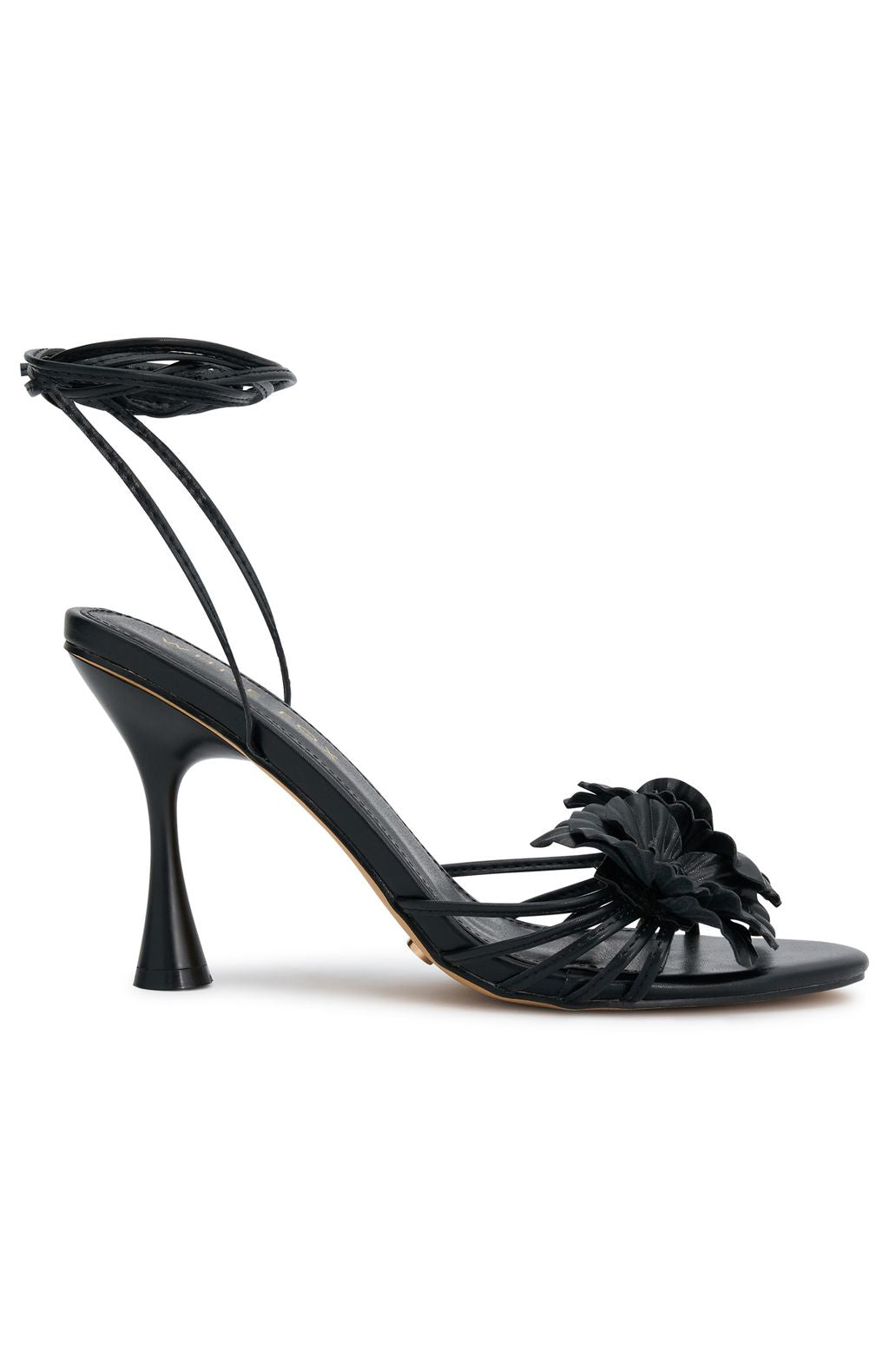 Trending Tempest Wrap Heels Black