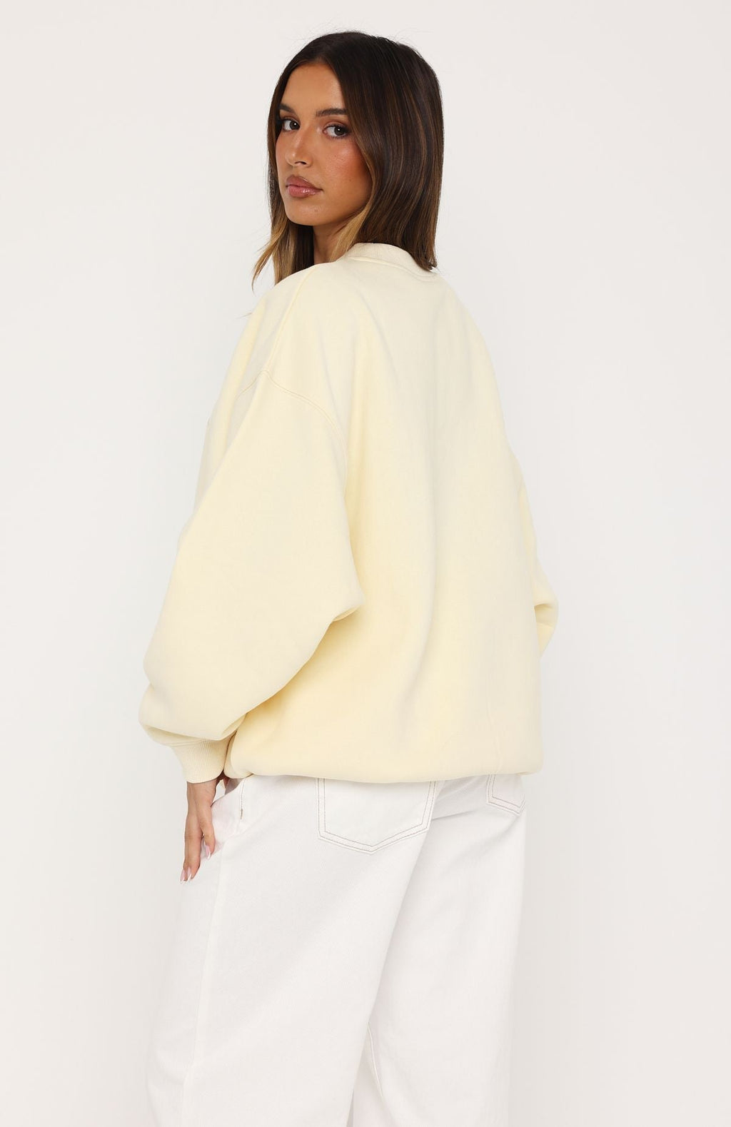 Trending Major Upgrade Oversized Drop Shoulder Sweater Butter