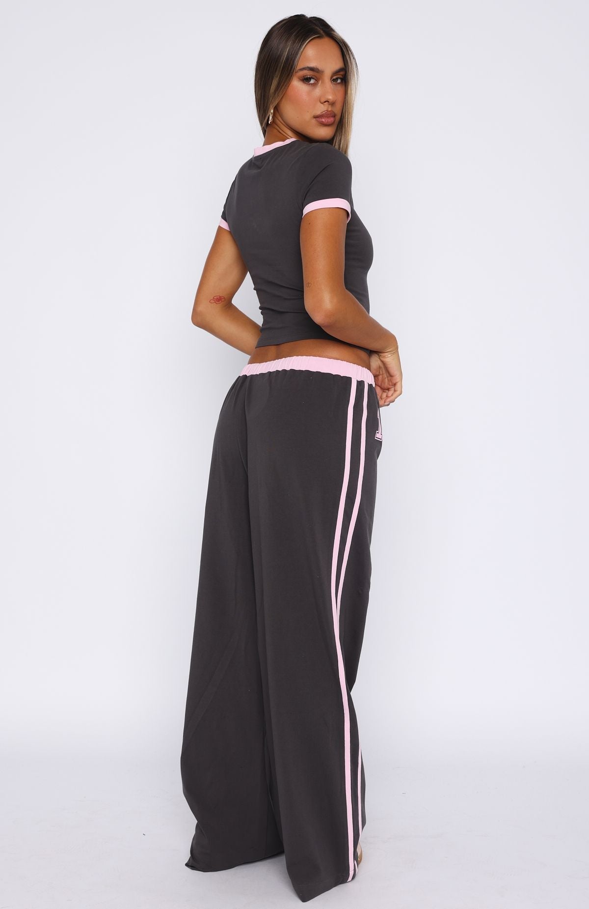 Trending Trying Too Hard Track Pants Volcanic