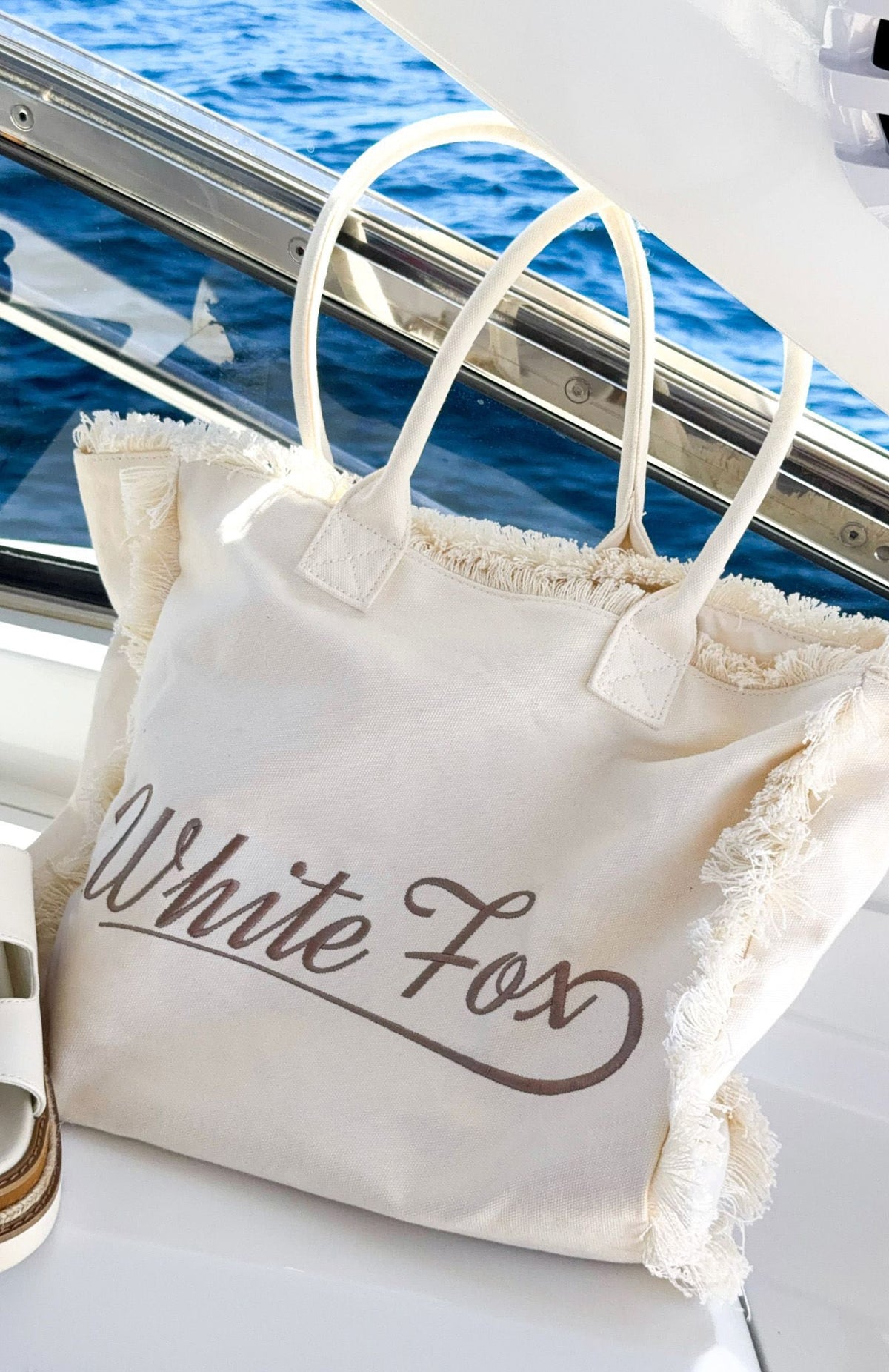 Trending Addyson Beach Tote Bag Cream