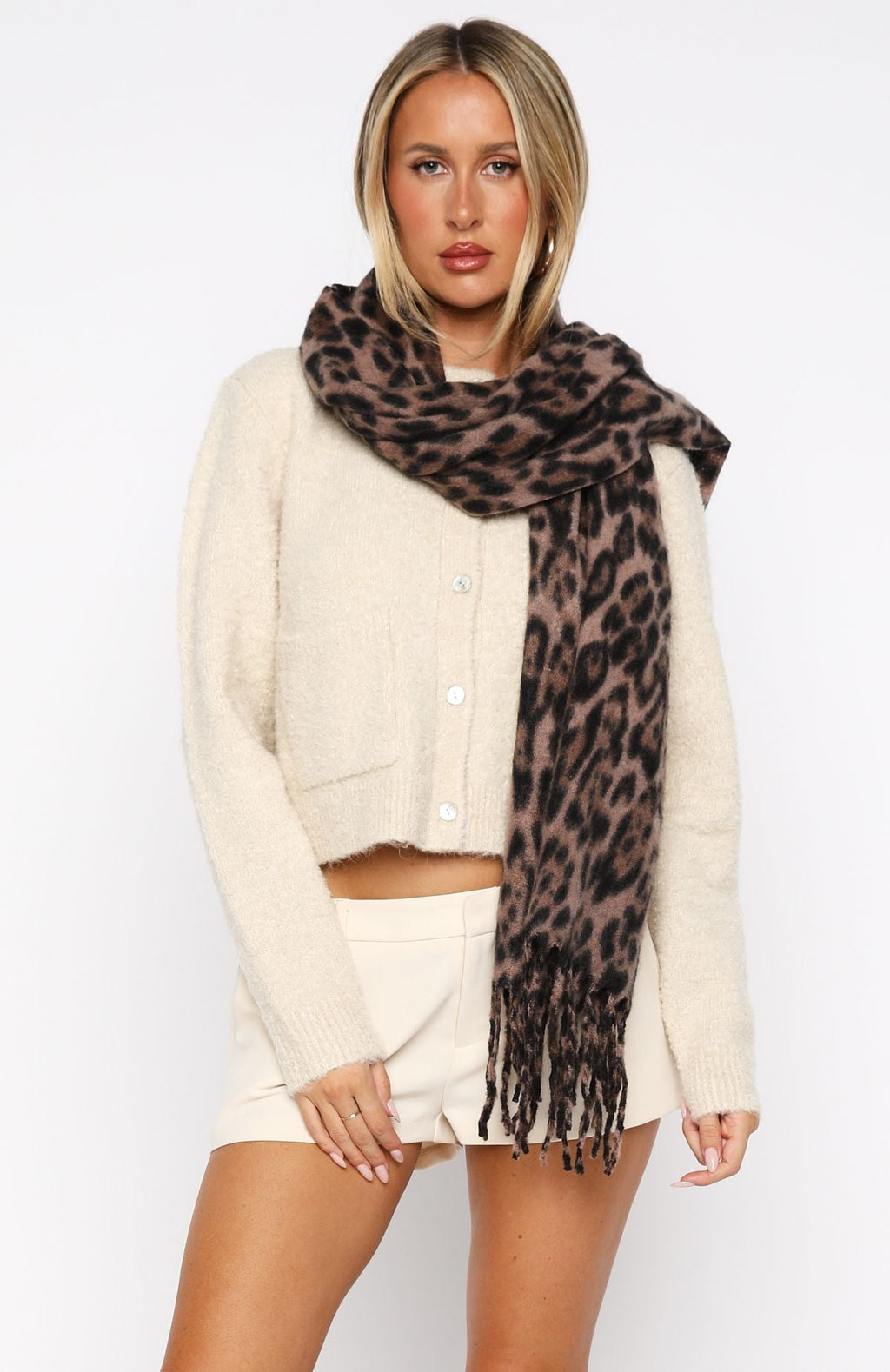Trending Blaise Scarf Leopard