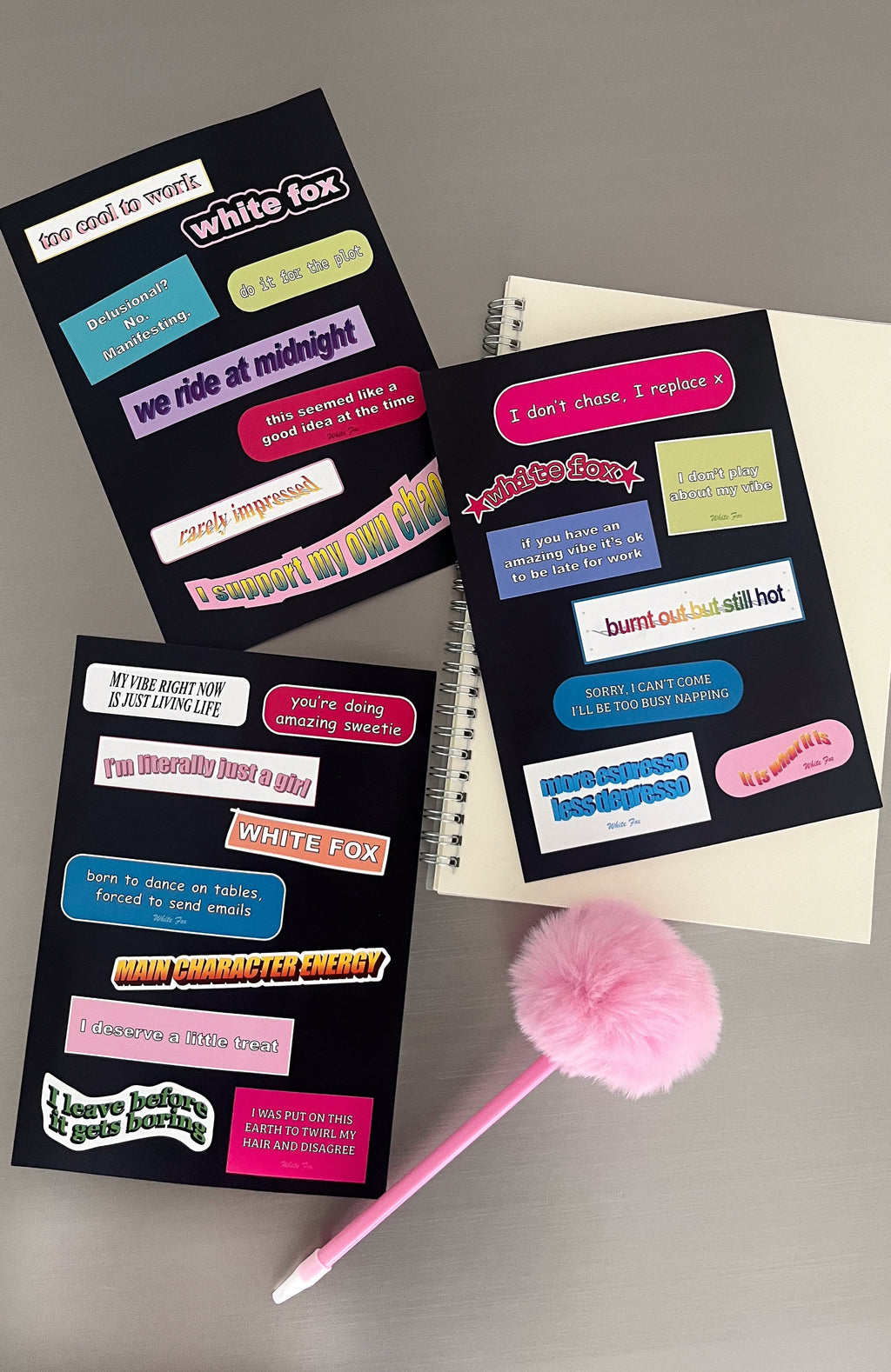 Trending All About The Vibe Sticker Pack Mixed