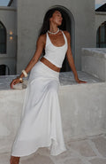Trending Sunbliss Maxi Skirt White