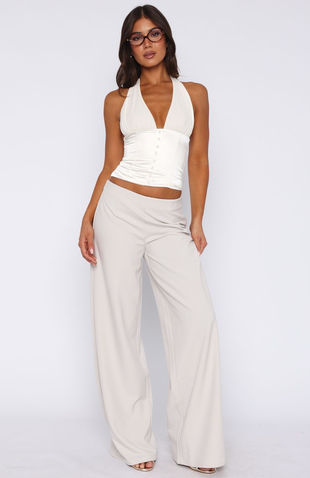 Trending Walk With You Pants Bone