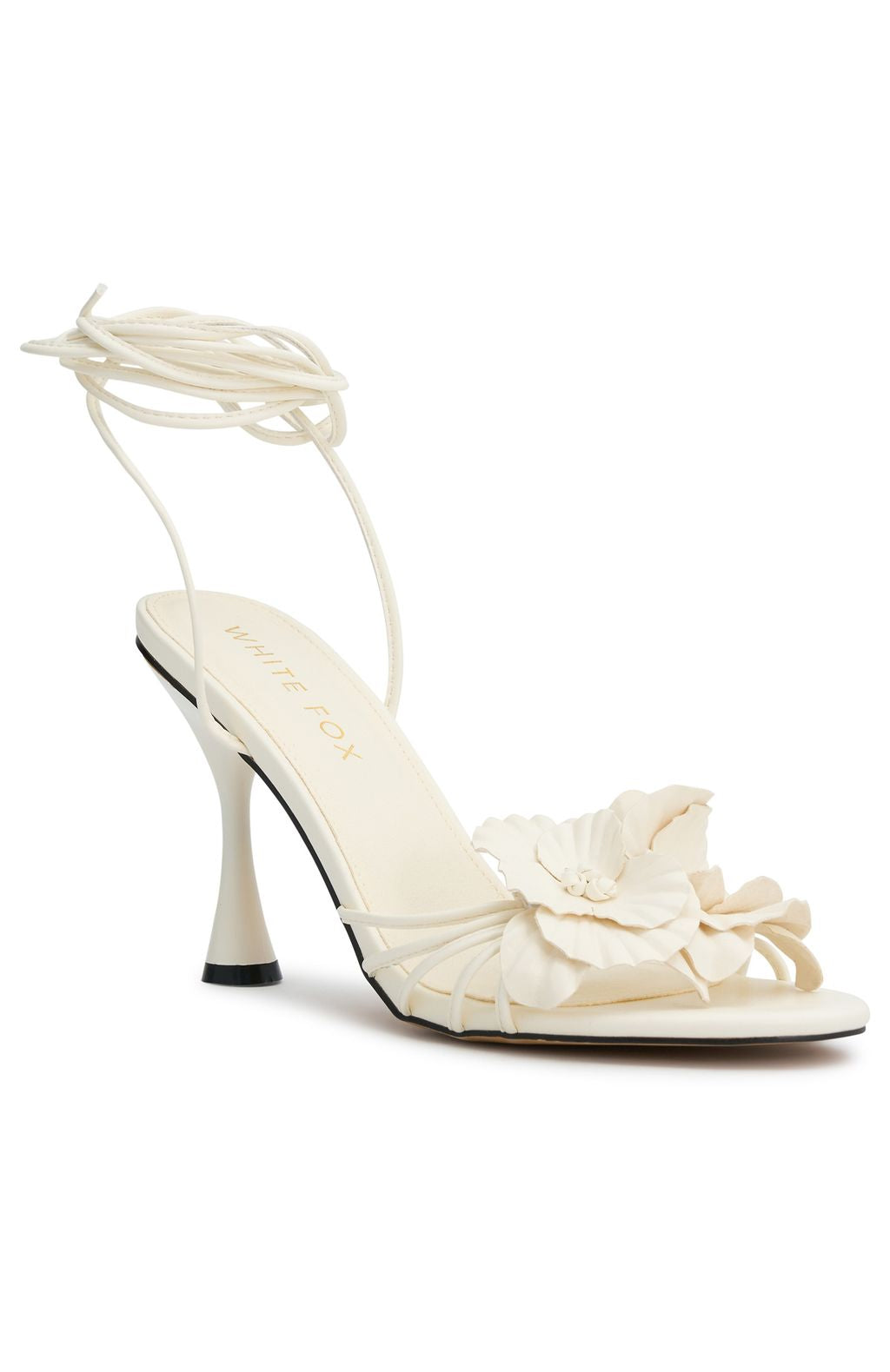 Trending Tempest Wrap Heels Off White