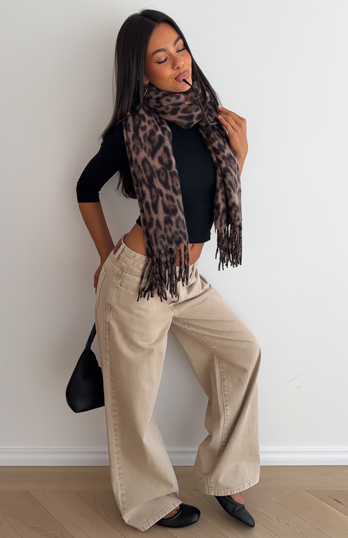 Trending Blaise Scarf Leopard