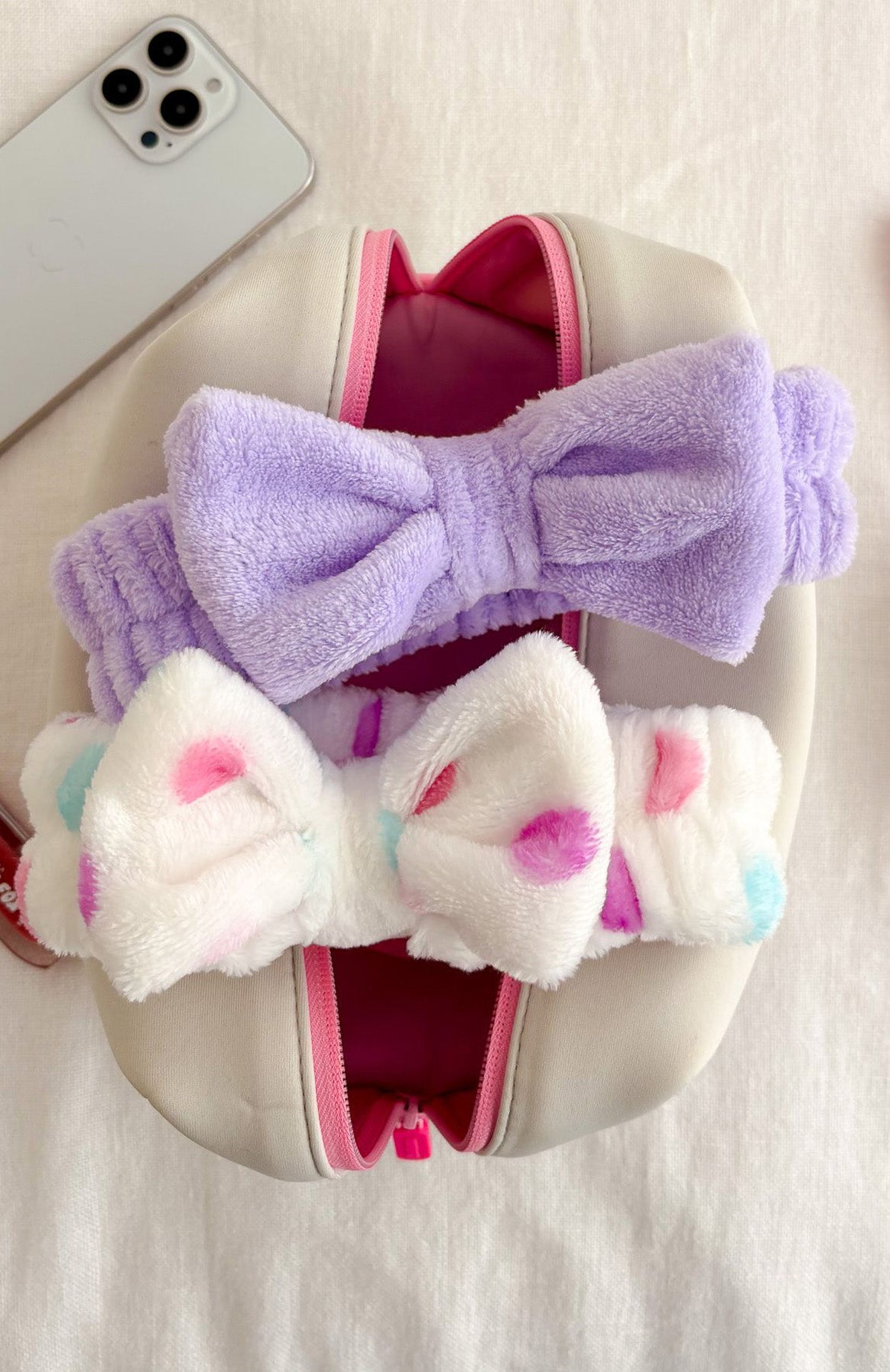 Trending Kesia Beauty Headband 2 Pack PurpleWhite