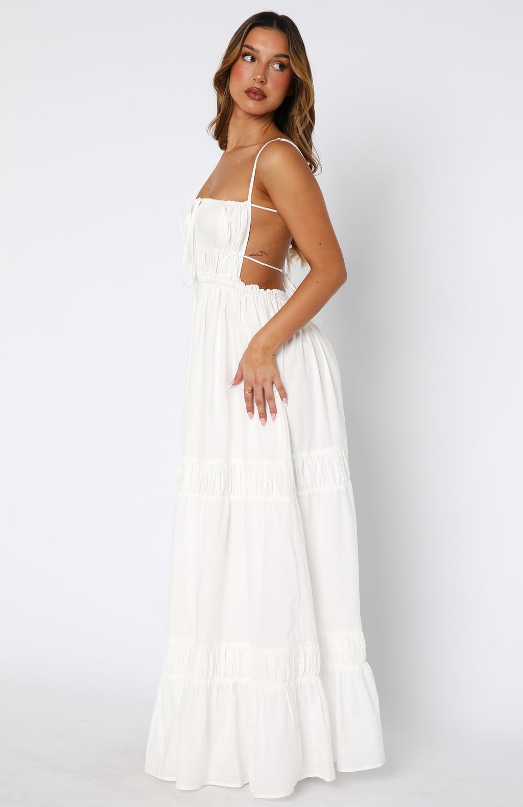 Trending Rumour Has It Maxi Dress White