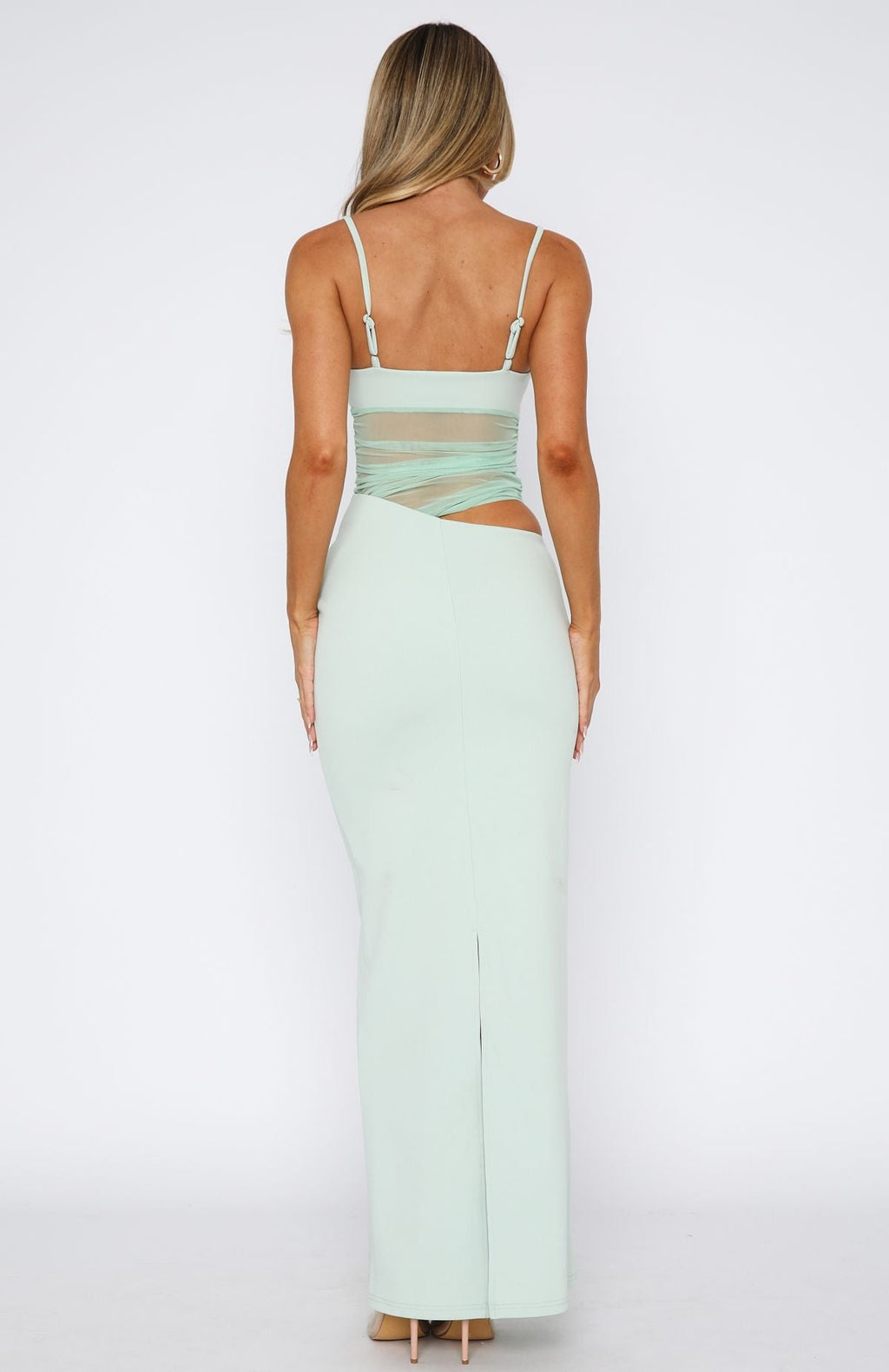 Trending Call Me Up Maxi Dress Mint