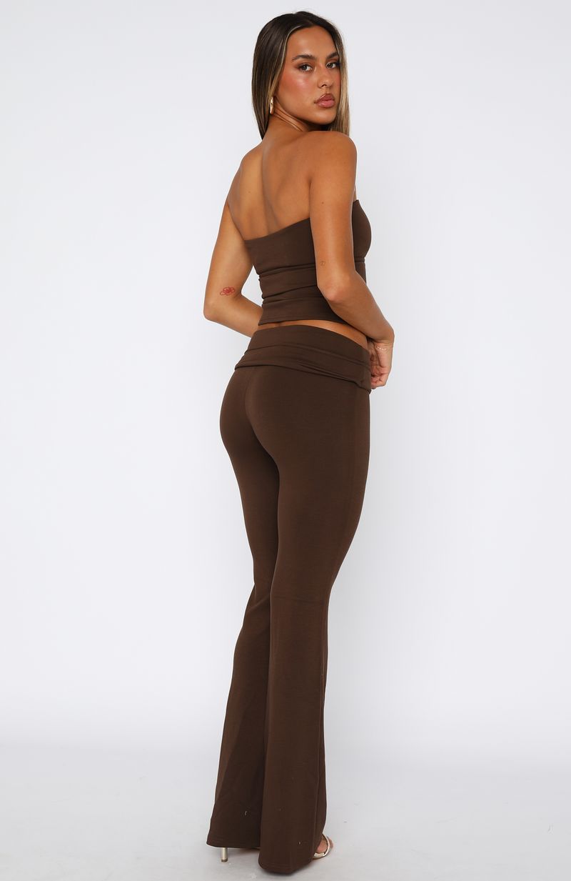 Trending Step On Up Pant Chocolate