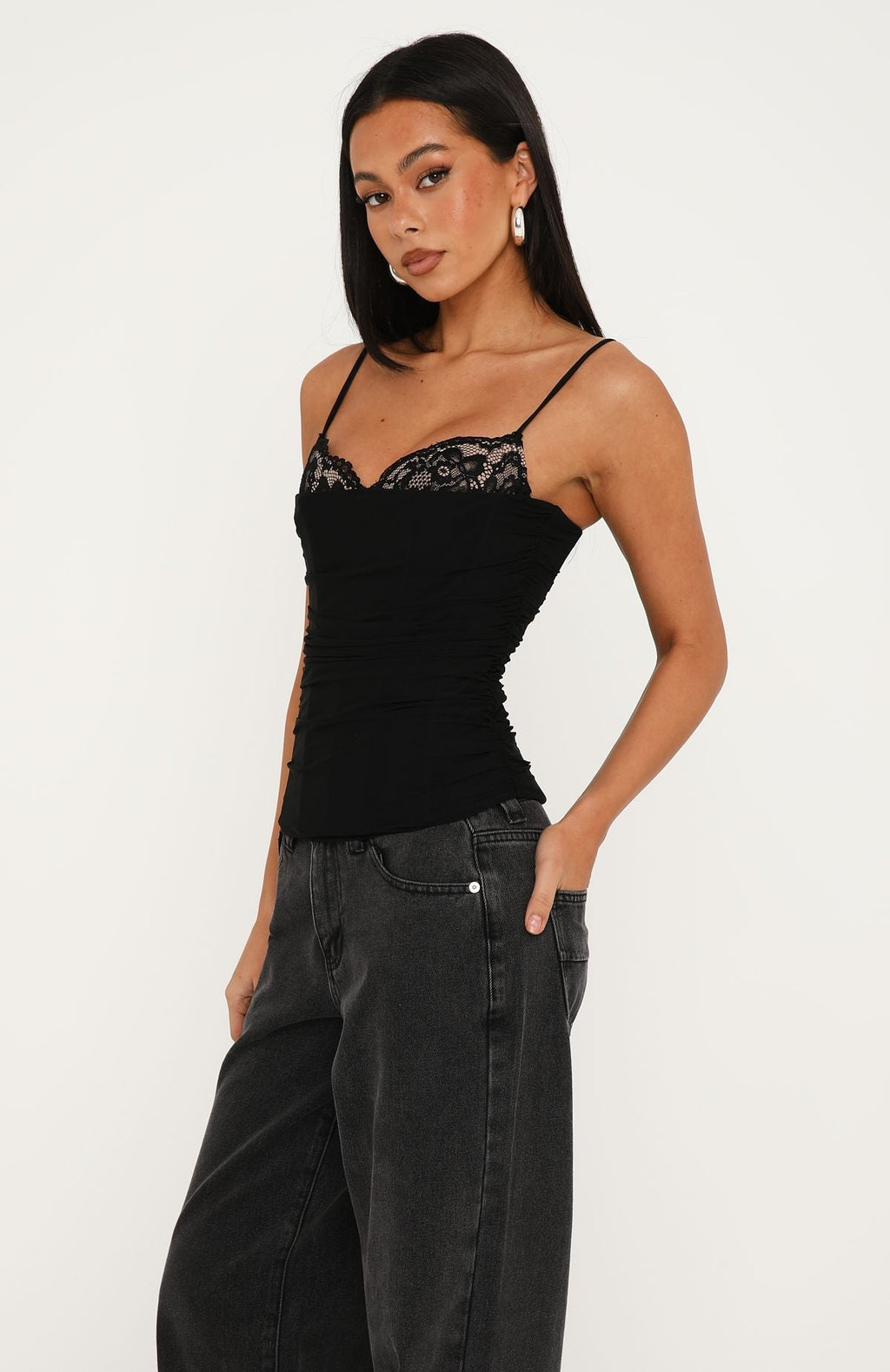 Trending Free Mind Bustier Black