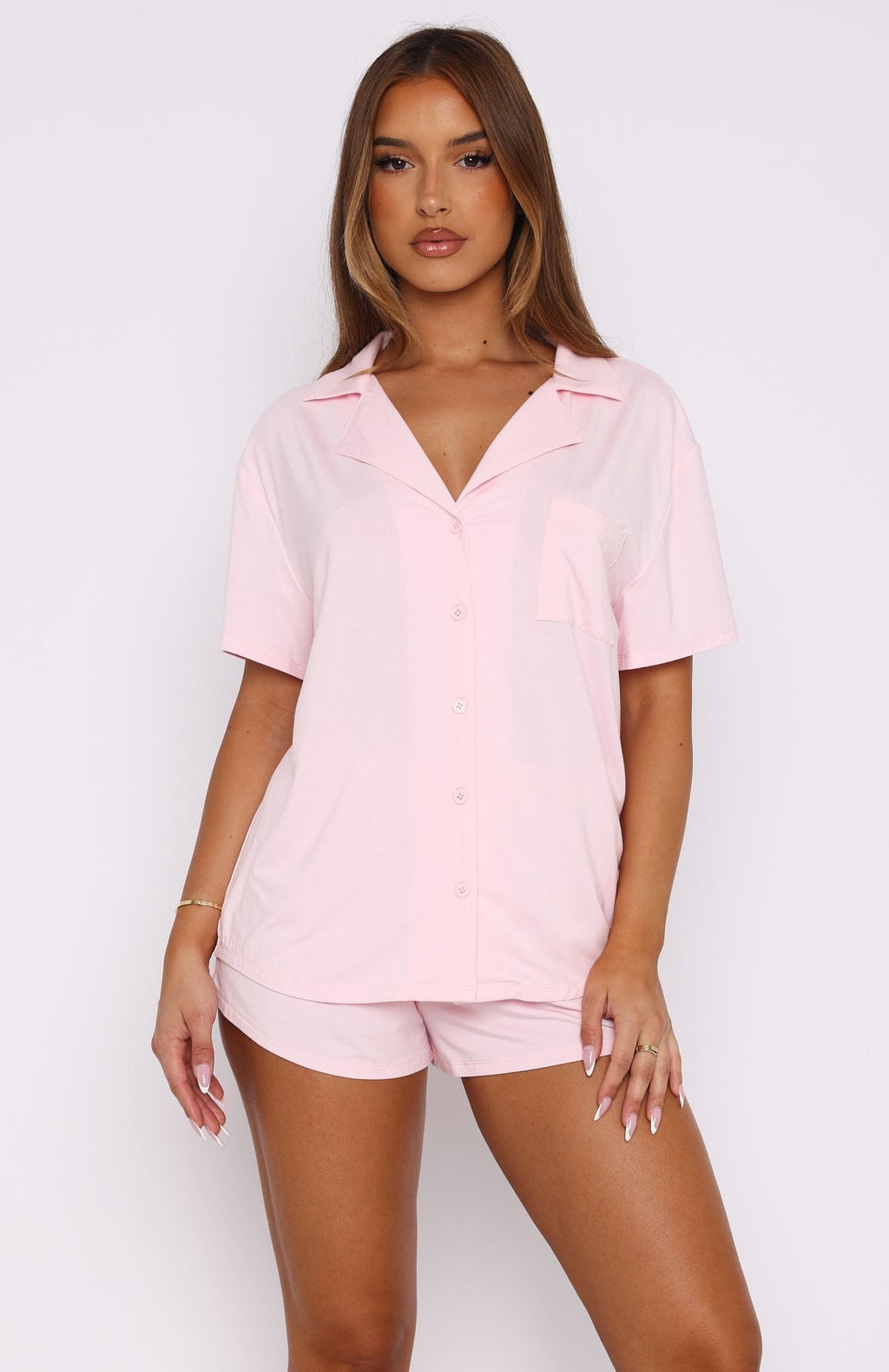 Trending Dreamscape Pyjama Set Baby Pink