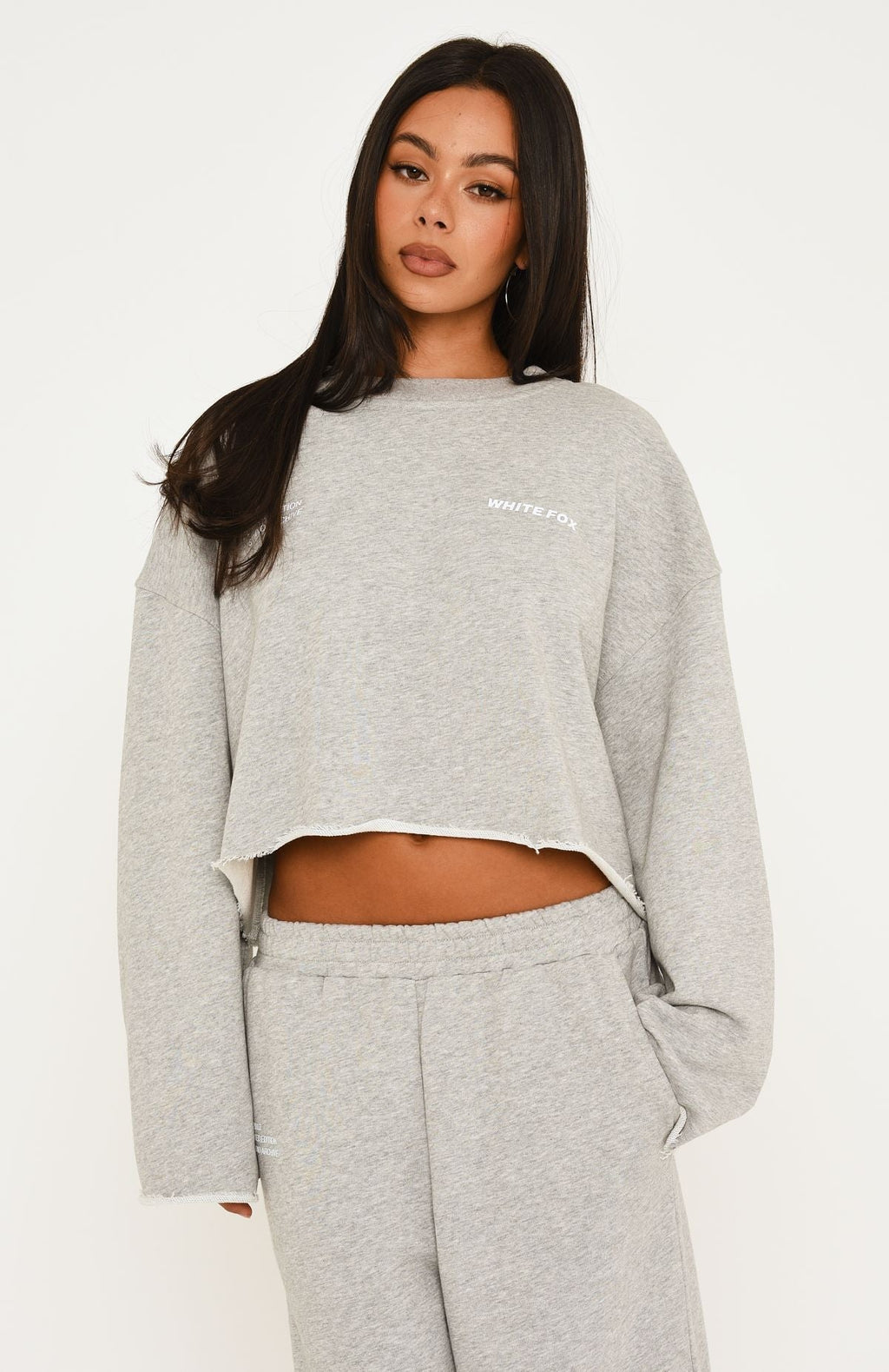 Trending It Must Be A Sign Oversized Sweater Dark Grey Marle