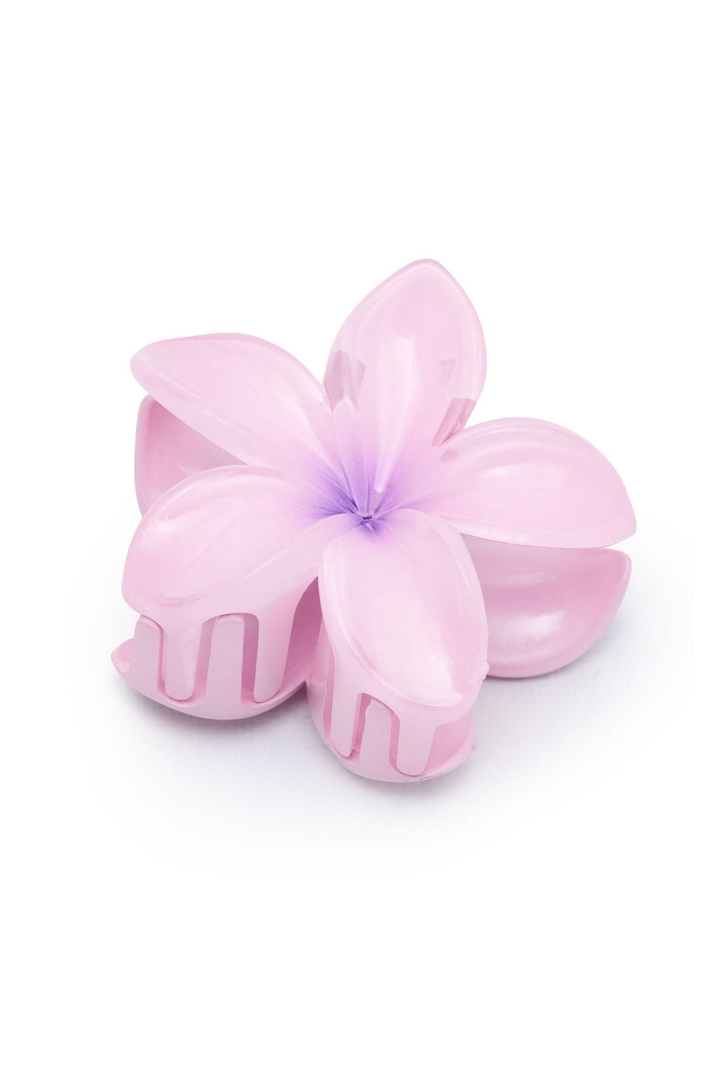 Trending Floral Charm Hair Clip Lilac