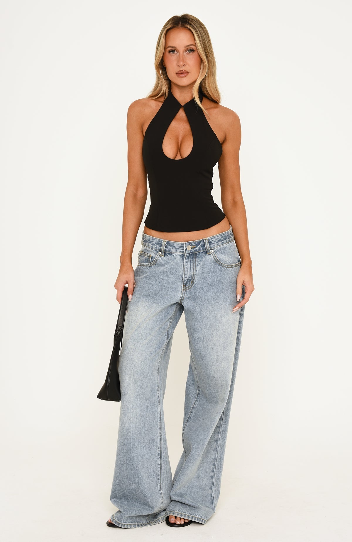 Trending Fall Back Top Black