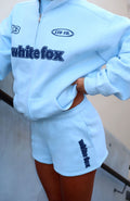 Trending Ready To Go Lounge Shorts Baby Blue