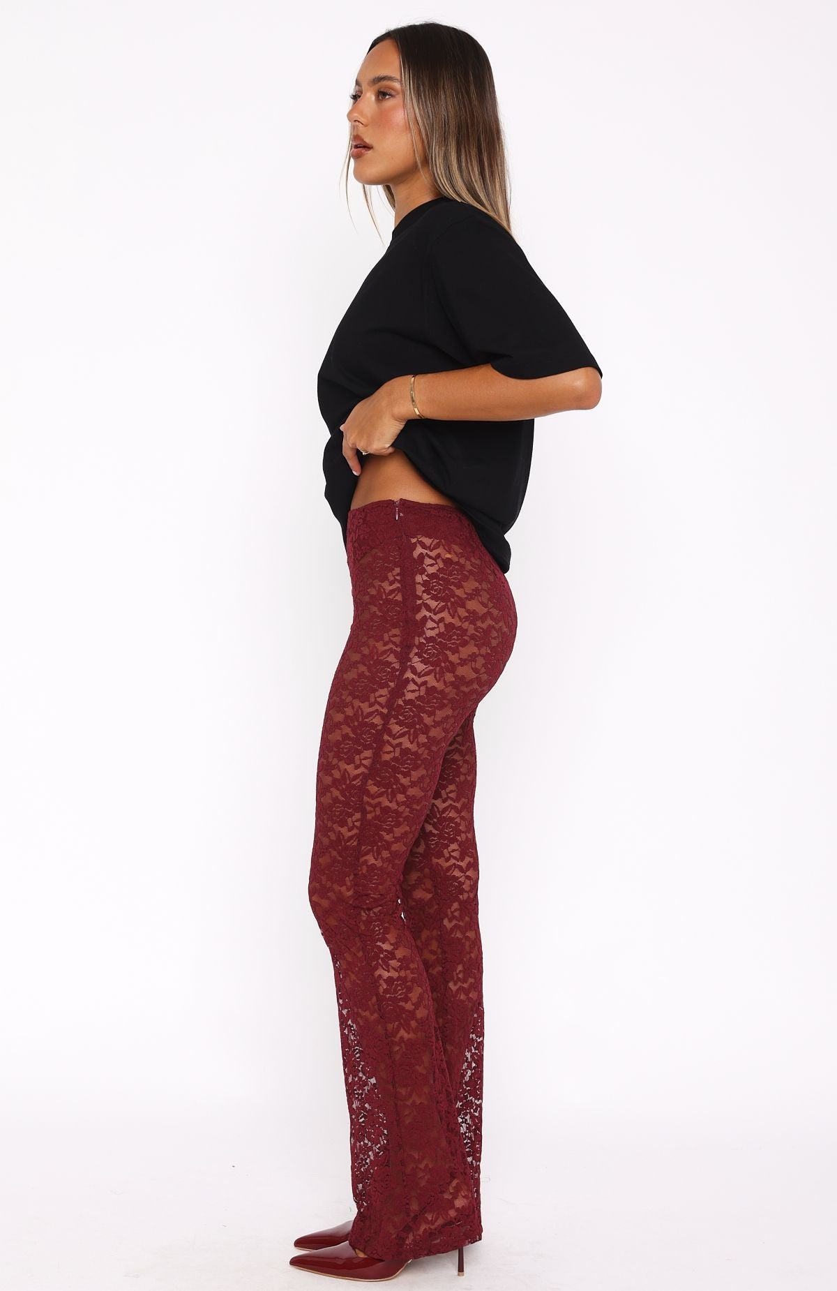 Trending New Era Pants Wine