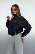 Trending Guide Me Windbreaker Jacket Black