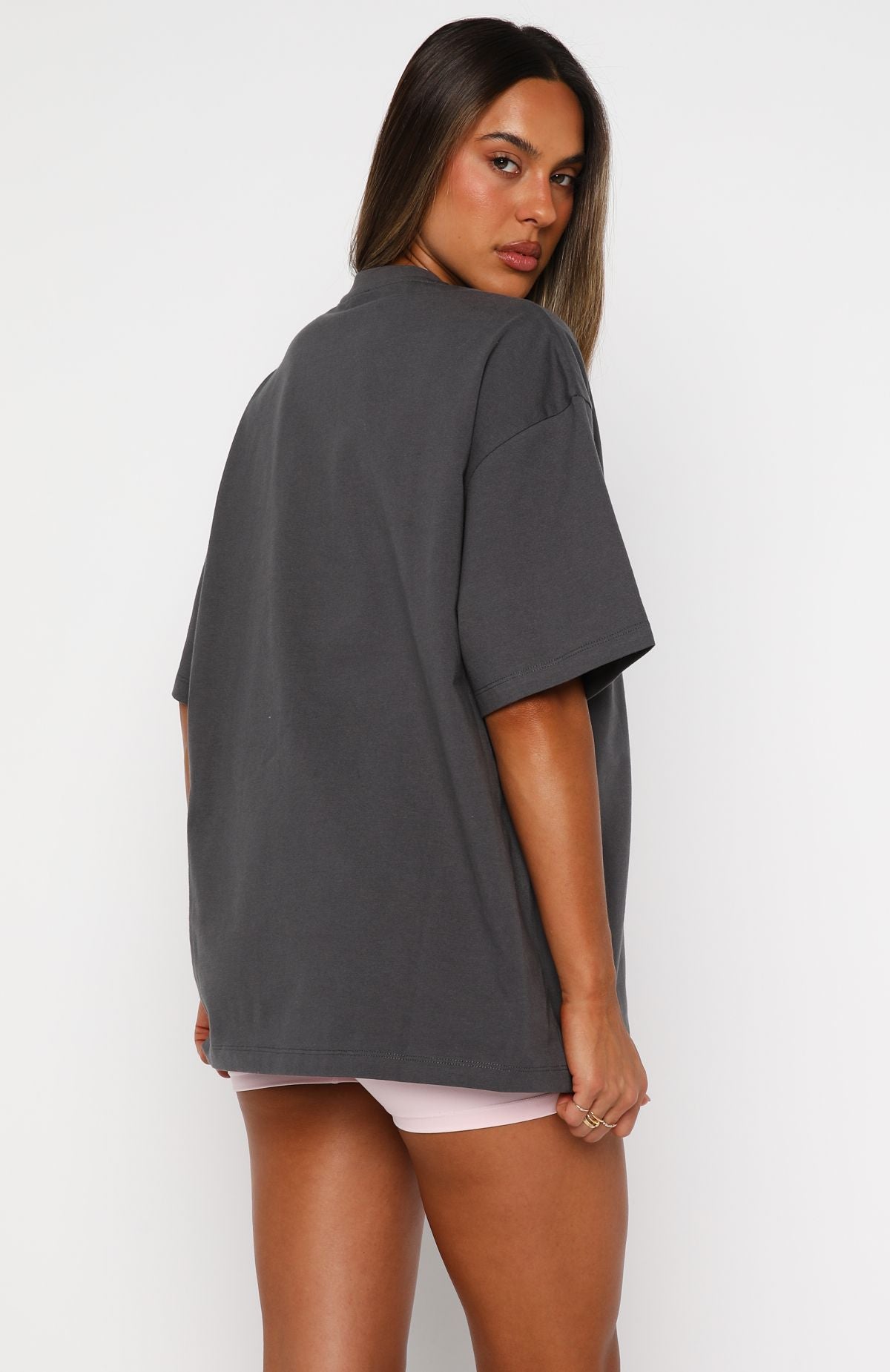 Trending Daydreamers Angelina Oversized Tee Volcanic
