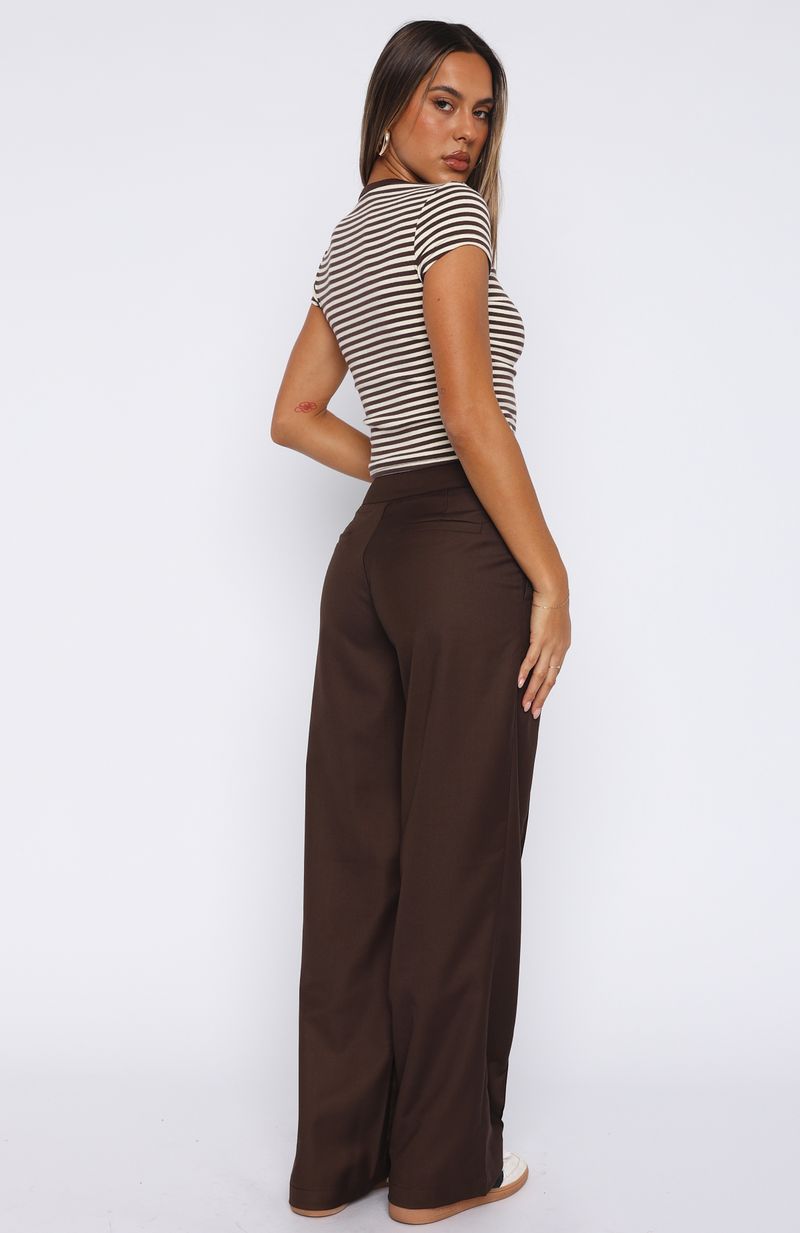 Trending Keep It Cool Pants Chocolate