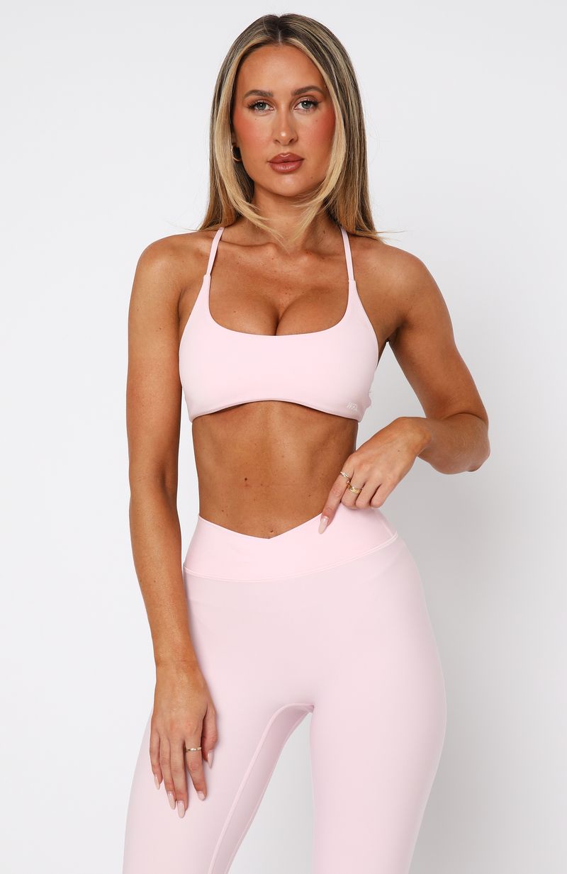 Trending Shes Healthy Sports Crop Ballet Pink