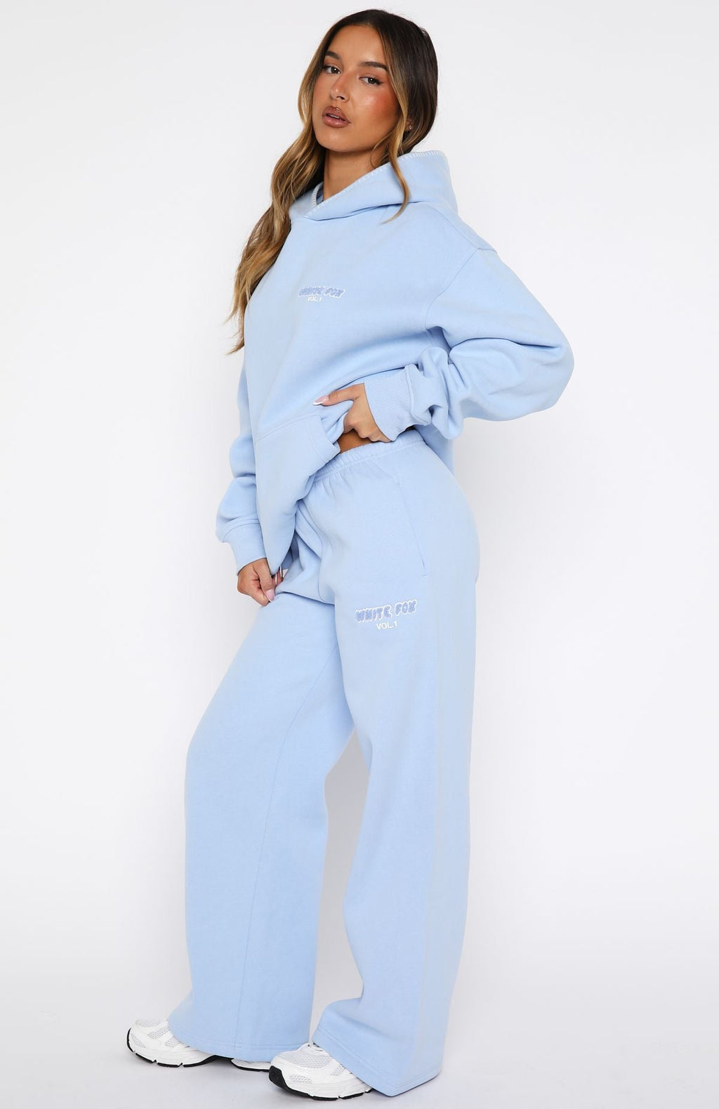 Trending Vol. 1 Wide Leg Sweatpants Blue