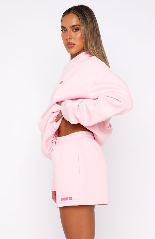 Trending 11th Street New York Or Nowhere Lounge Shorts Pink Sugar