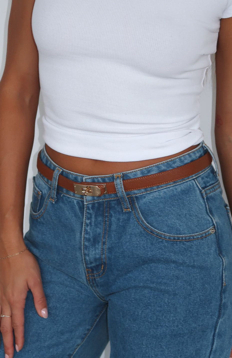 Trending Zuri Belt Tan