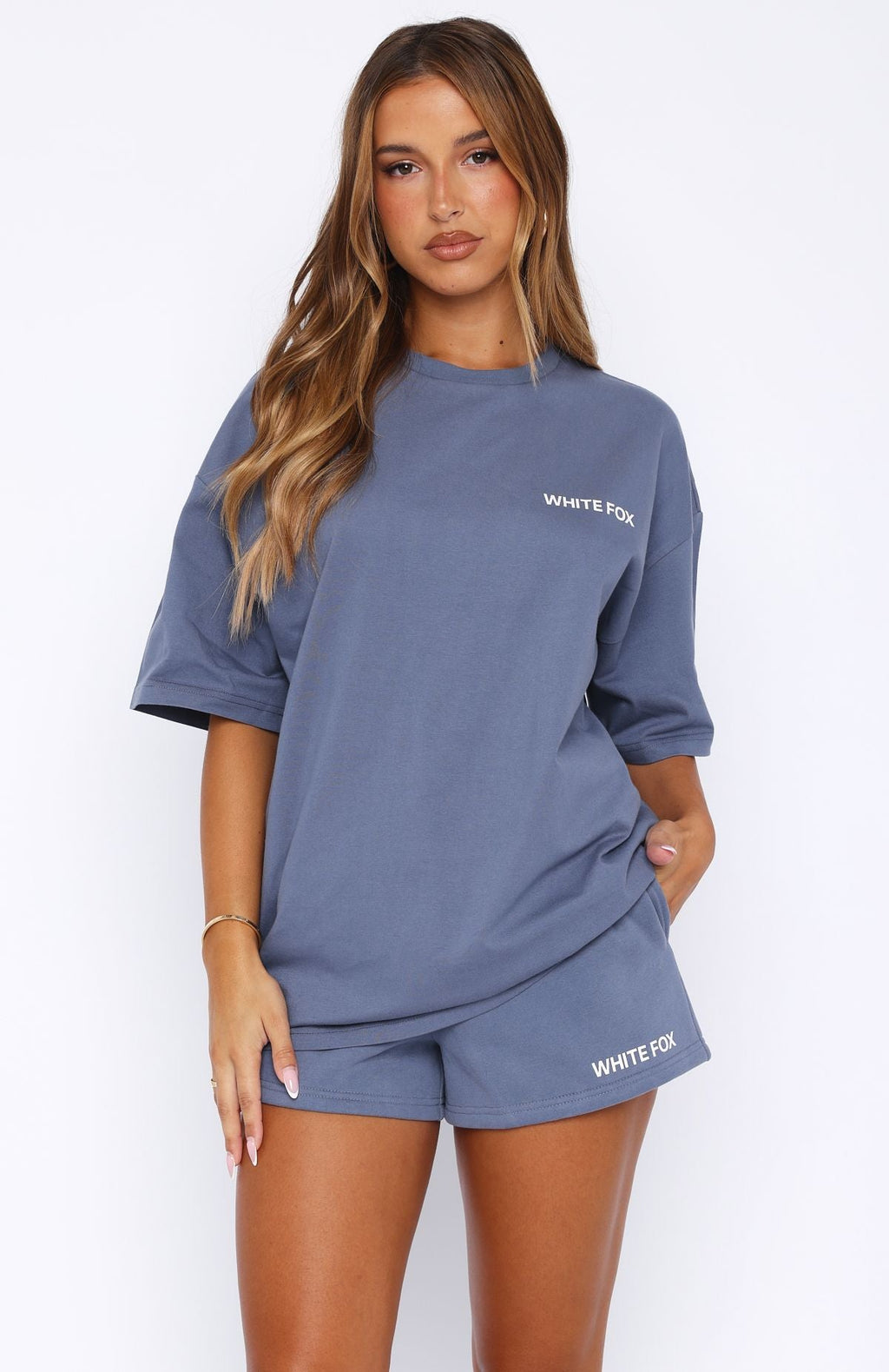 Trending Core Classic Oversized Tee Ocean