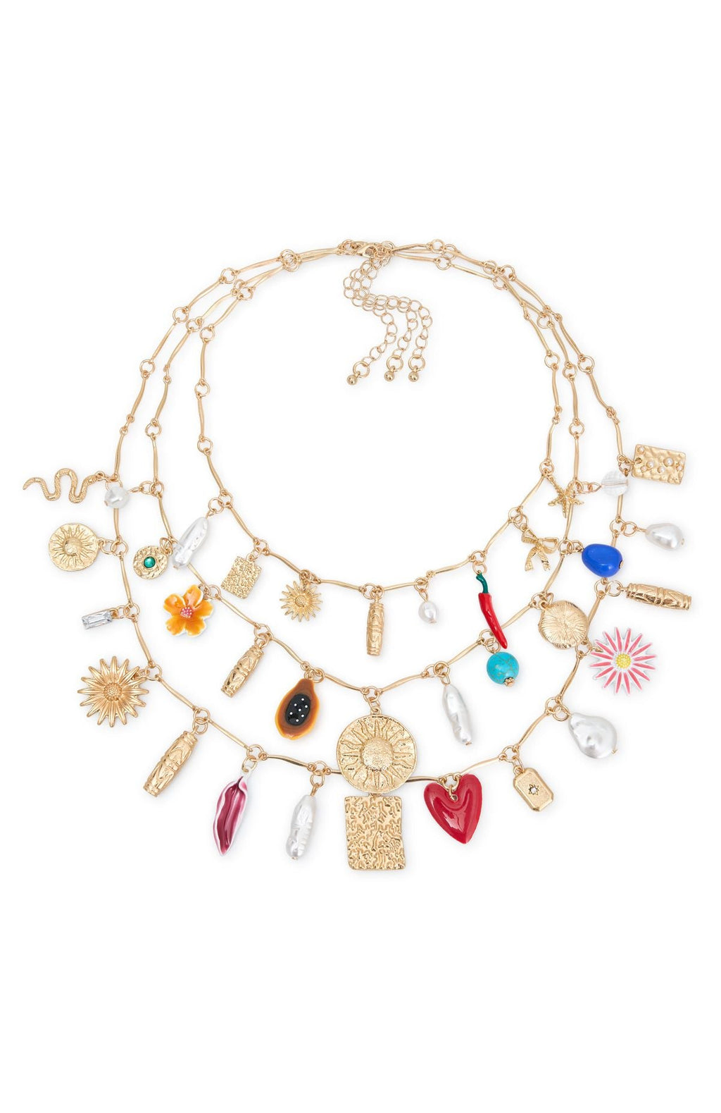 Trending Leila Necklace Set Gold