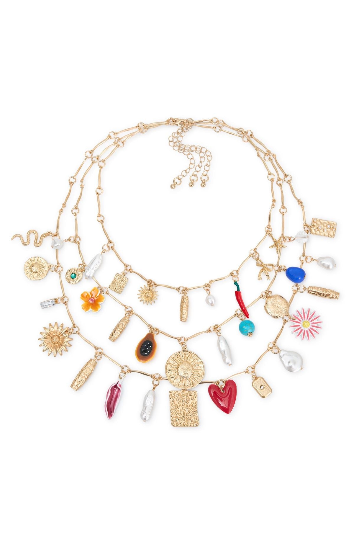 Trending Leila Necklace Set Gold