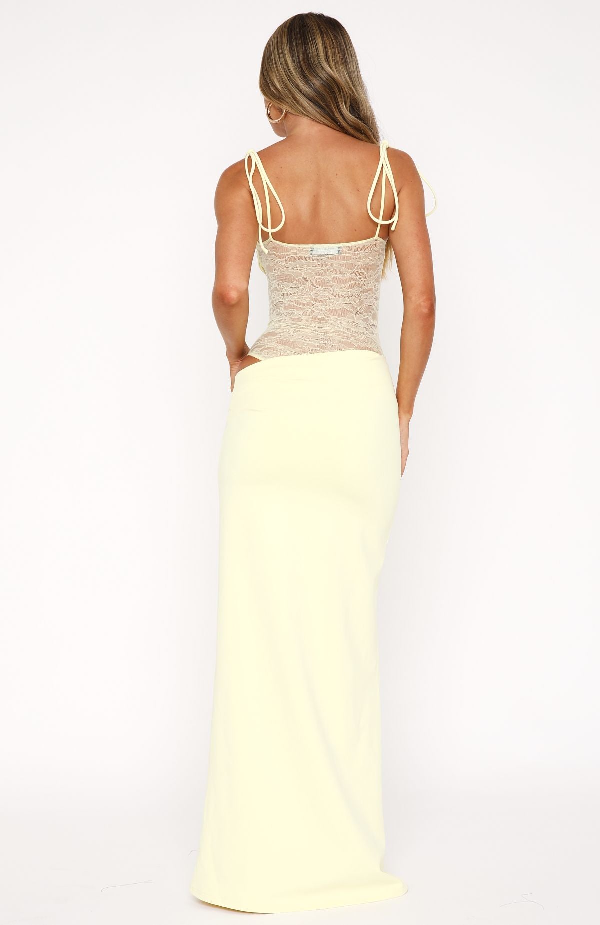 Trending Compliment Me Maxi Dress Lemon