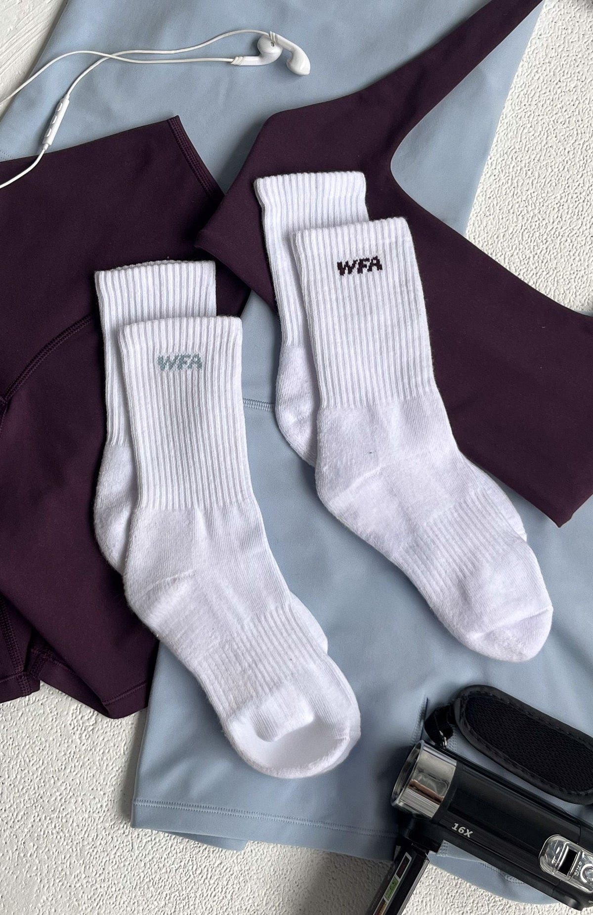 Trending Wfa 2 Pack Socks Icy BlueMidnight Plum