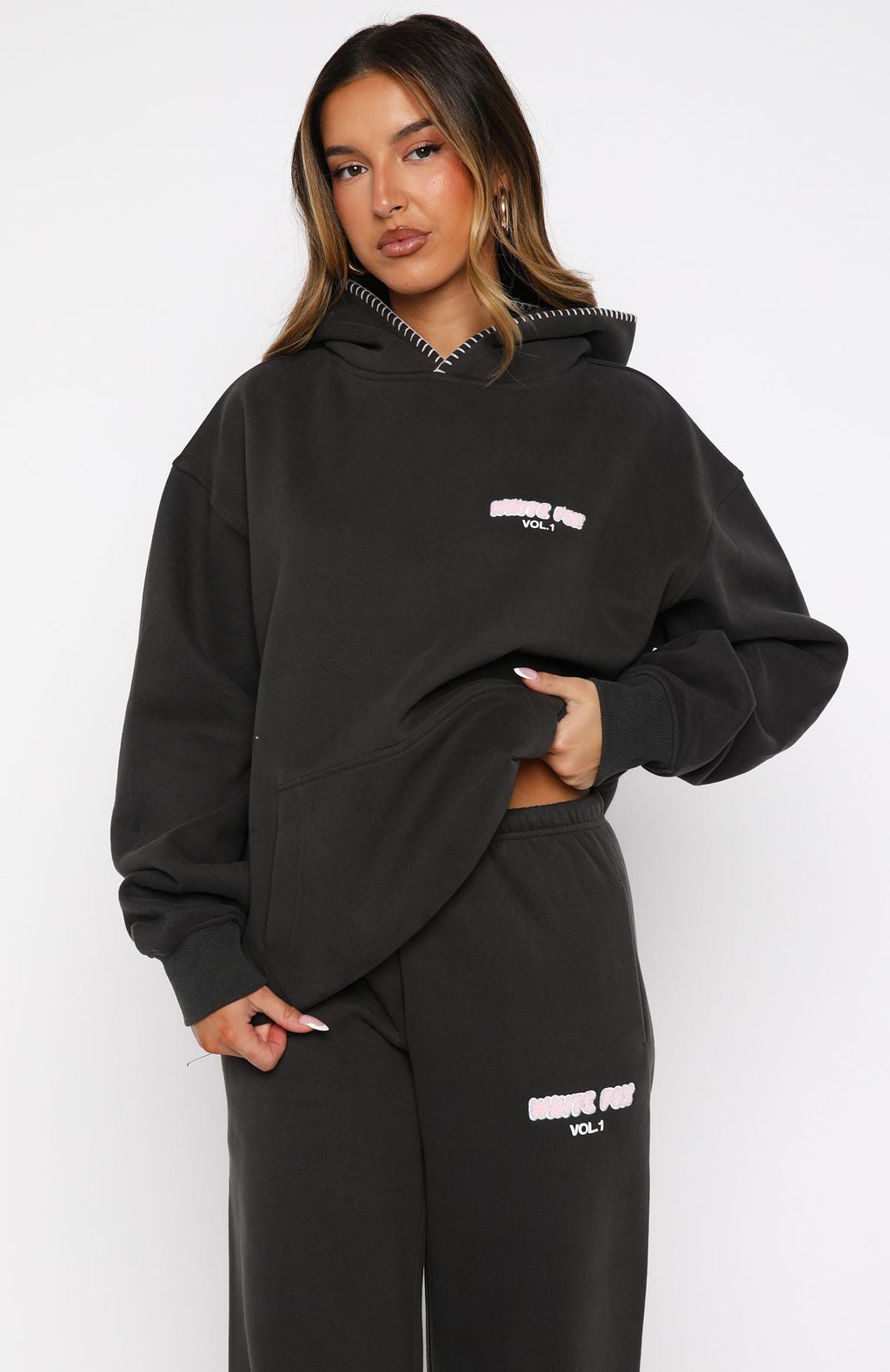 Trending Vol. 1 Oversized Hoodie Charcoal