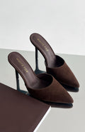 Trending Cyrilla Mules Chocolate