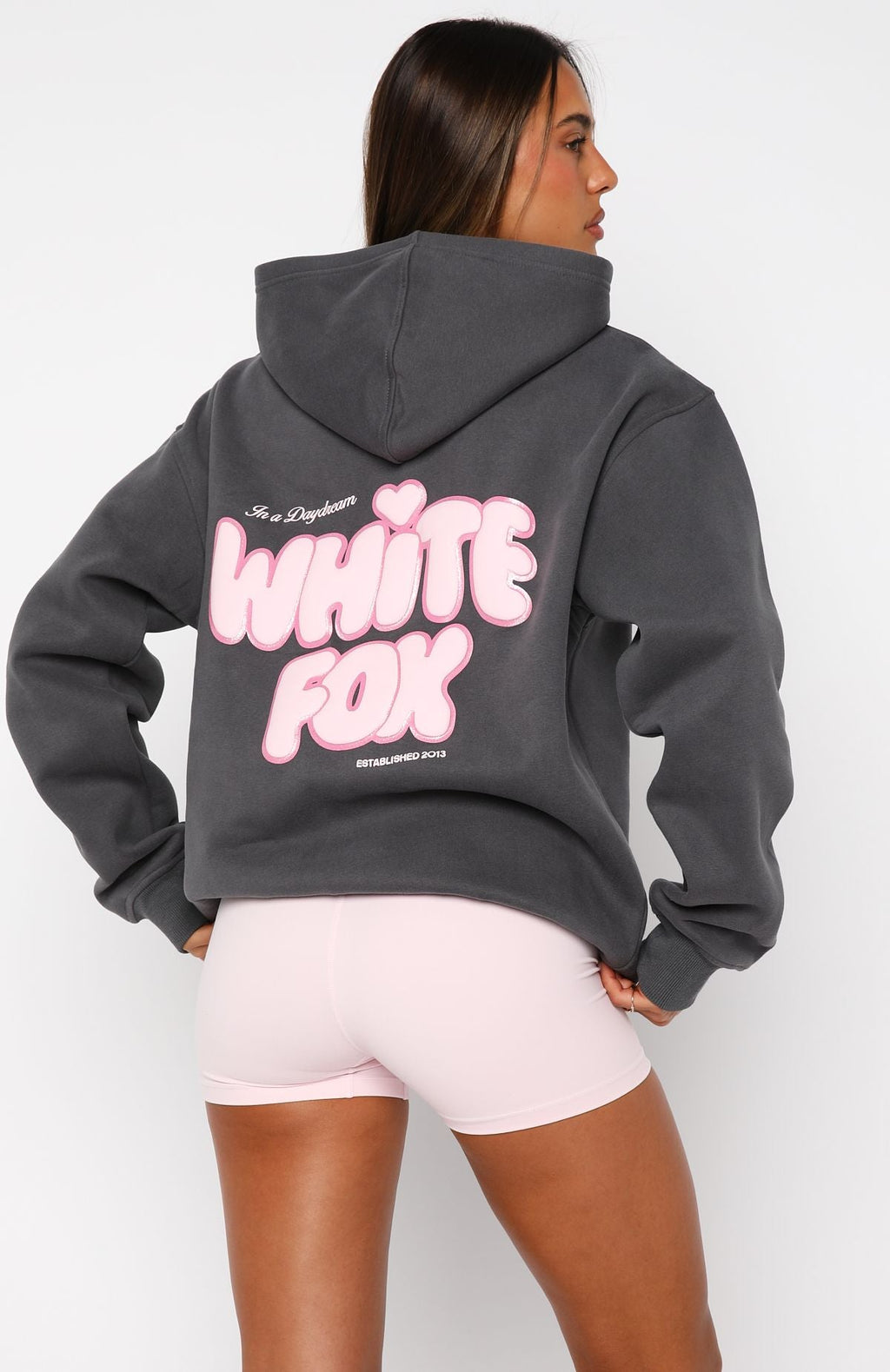 Trending Daydreamers Angelina Oversized Hoodie Volcanic