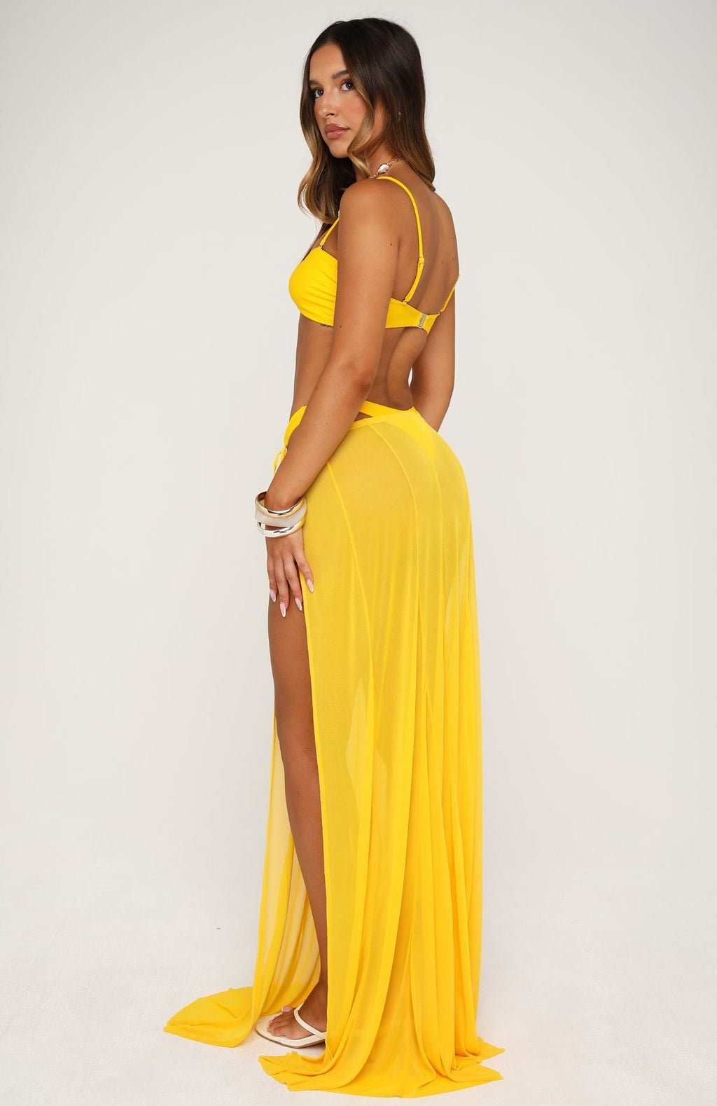 Trending Sandslip Maxi Skirt Mango