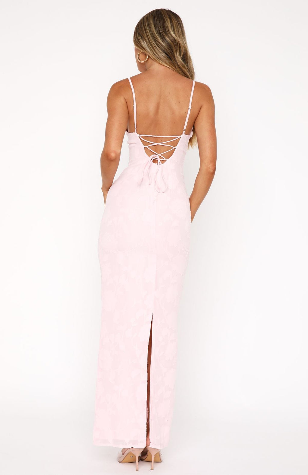Trending Poppy Dream Maxi Dress Baby Pink