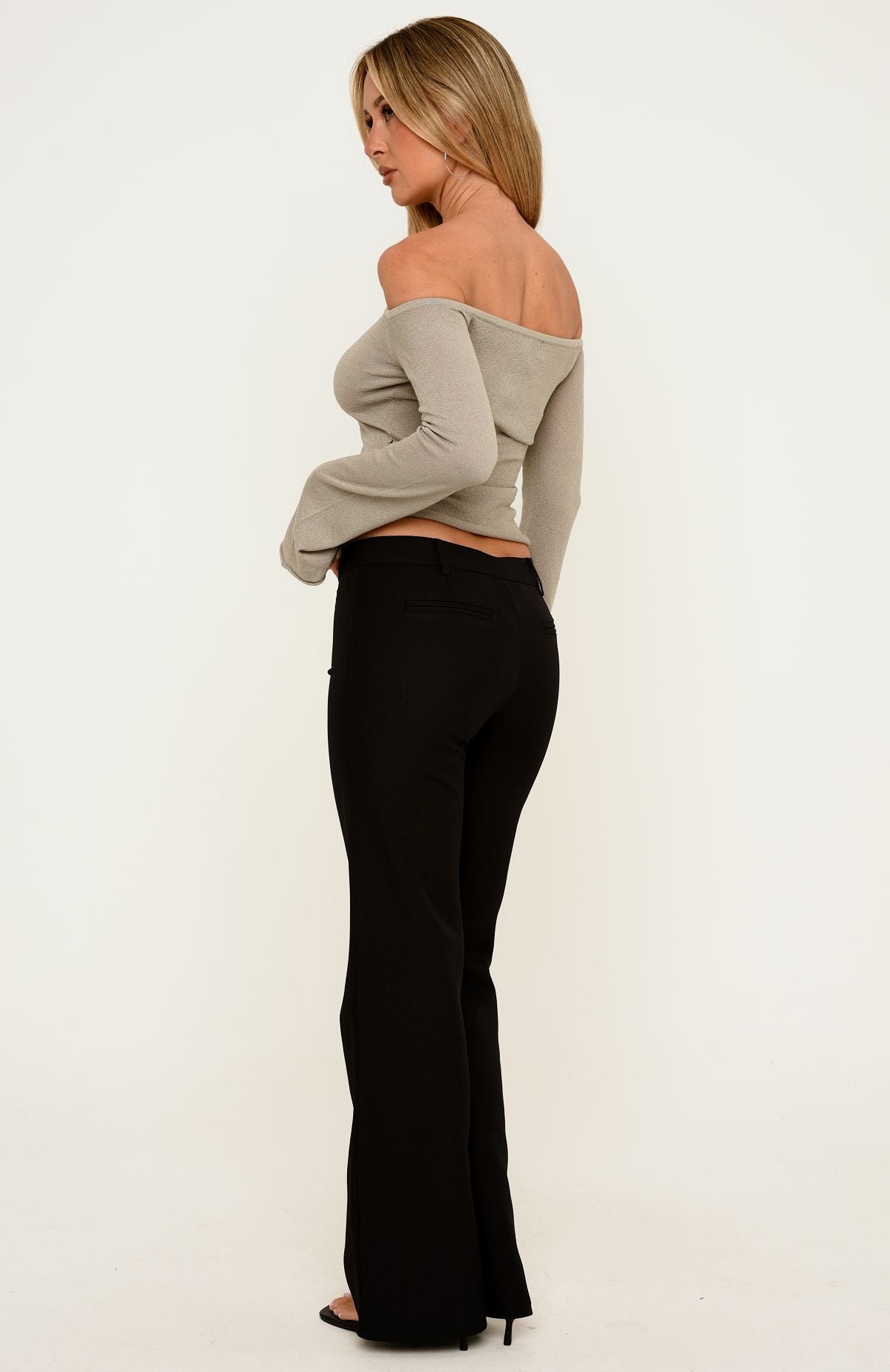 Trending Not Trying Pants Black
