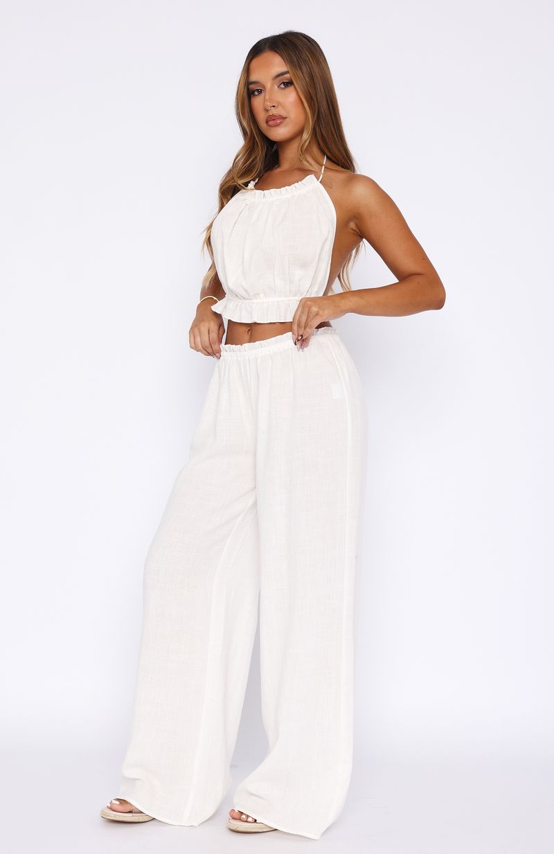 Trending Take Me Away Pant White