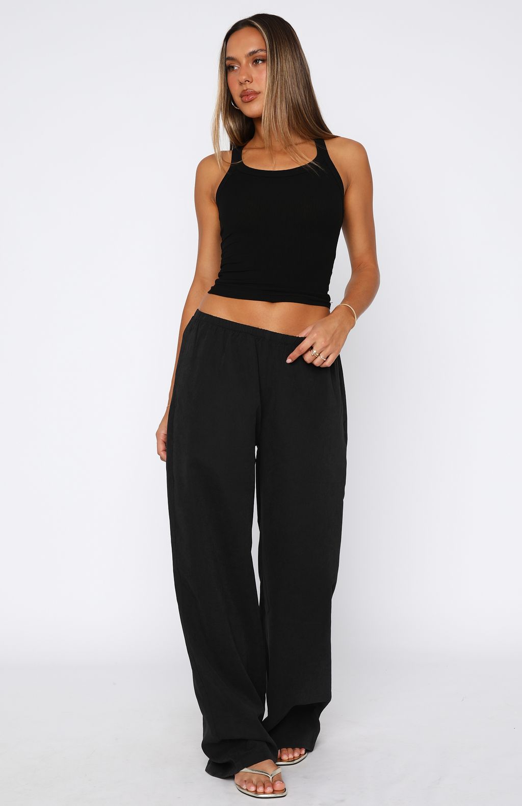 Trending Take A Stance Pants Black