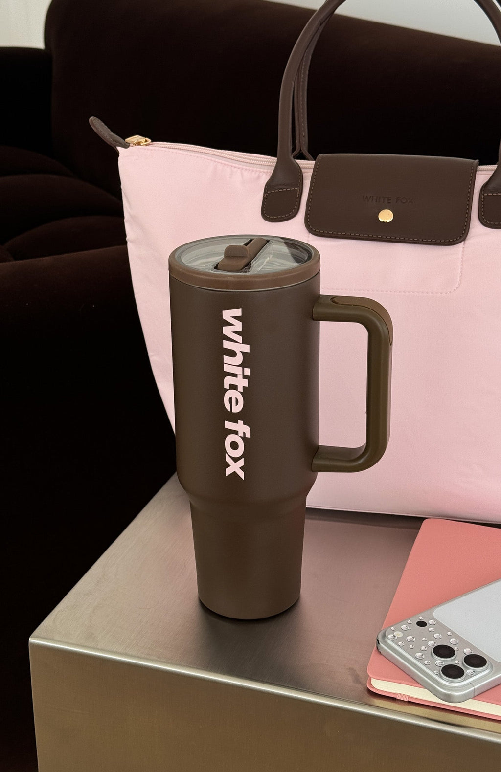 Trending Nico Drink Bottle 1.2 Litre ChocolatePink