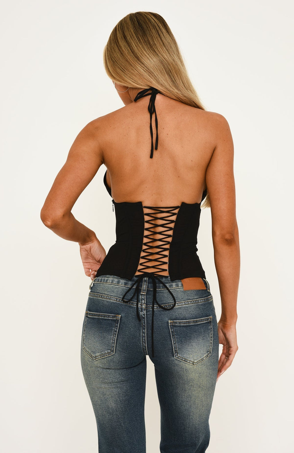Trending Not Here For It Bustier Black