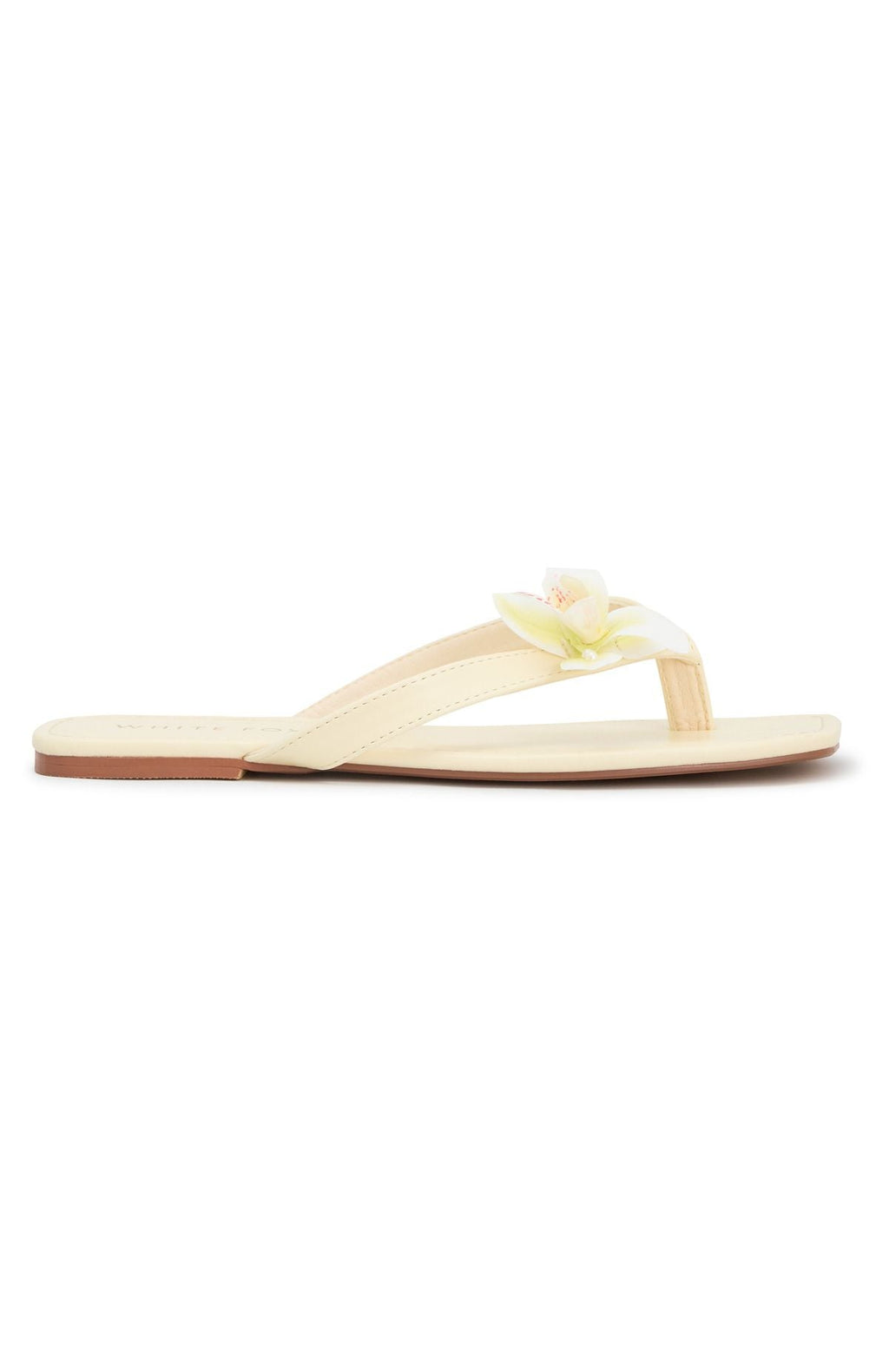 Trending Lathan Orchid Thong Sandals Lemon