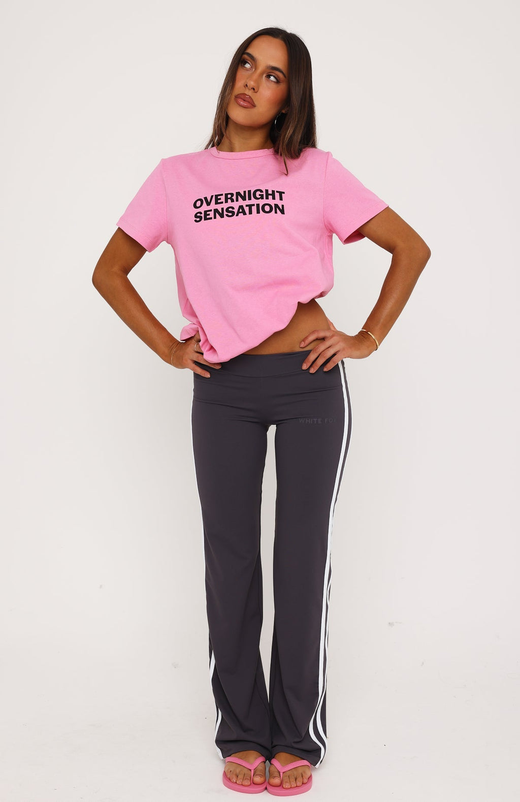 Trending Overnight Sensation Tee Pink