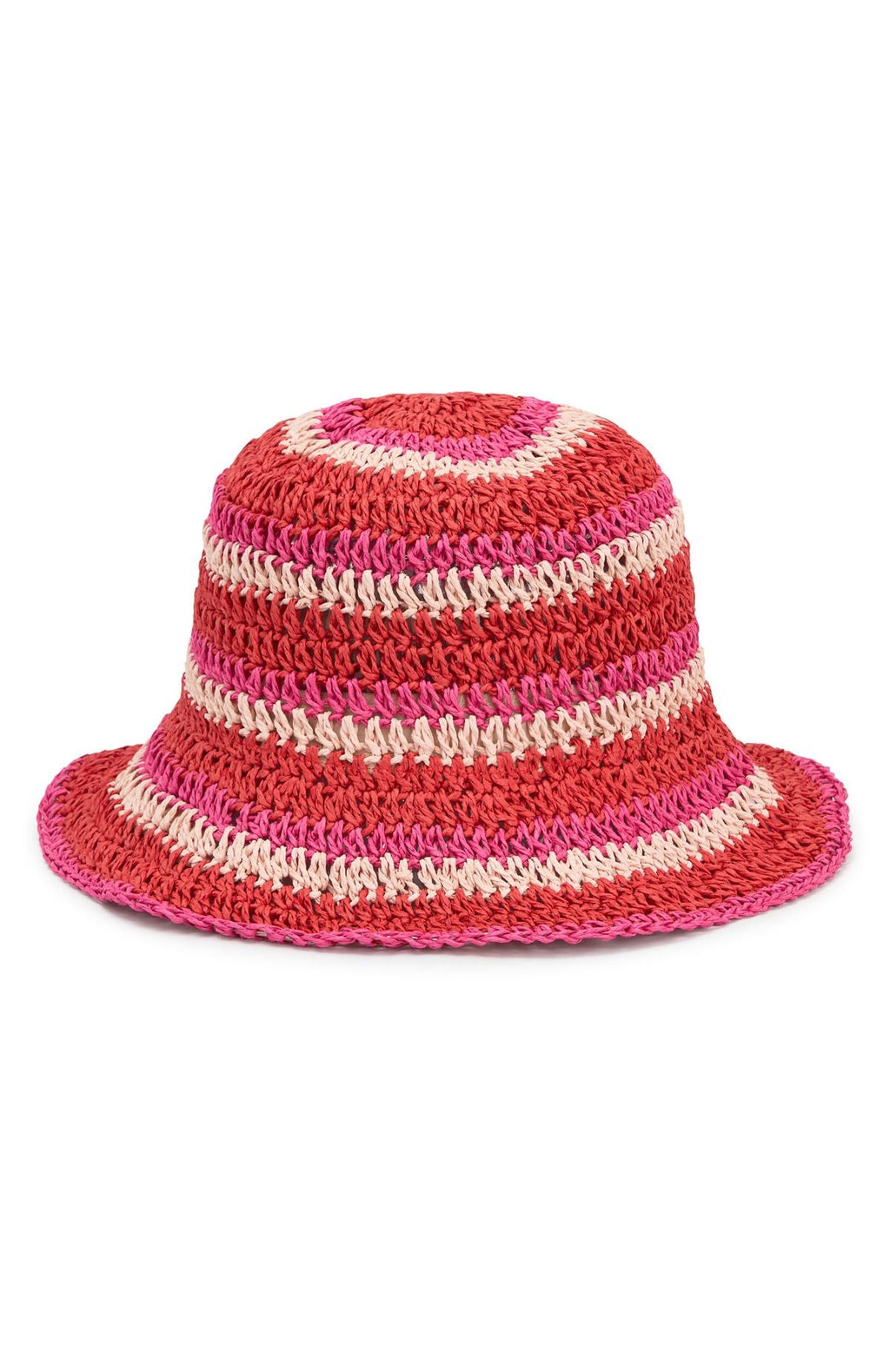 Trending Aisling Bucket Hat RedPinkLight Pink